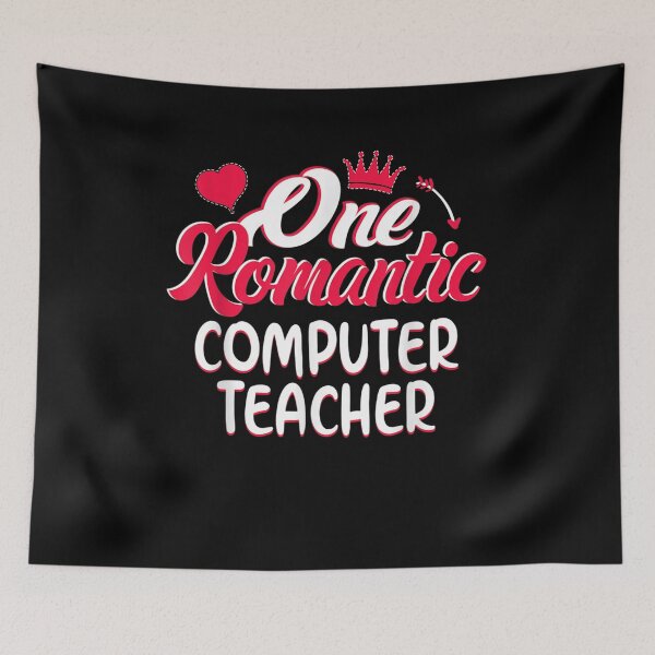 Item preview, Valentines Day Funny Computer Teacher Gift For Men Women designed and sold by shirleyfinley.