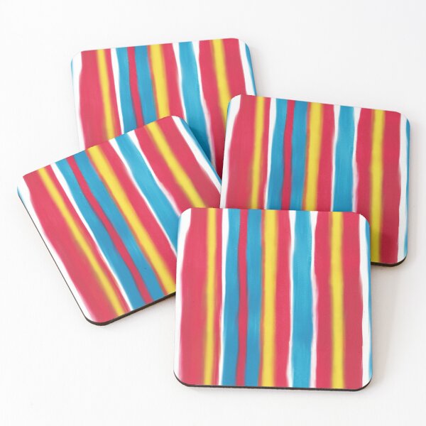 Item preview, Color composition A - stripes in acrylic designed and sold by Psychopeeet.