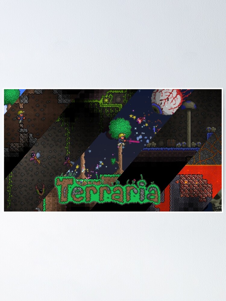 Terraria Game - Eye Boss Poster for Sale by Gnextdoor22