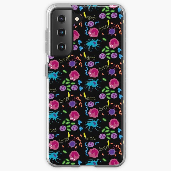 Colourful Invaders and Defenders Samsung Galaxy Soft Case