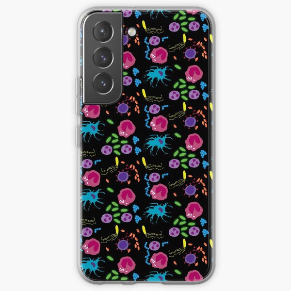 Colourful Invaders and Defenders Samsung Galaxy Soft Case