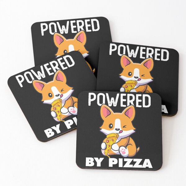 Item preview, Corgi Eating Pizza Funny Corgi Pizza Lover Gift  designed and sold by xtocky.