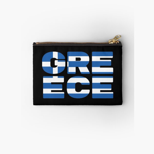 Item preview, Greece Flag Text designed and sold by OldDannyBrown.