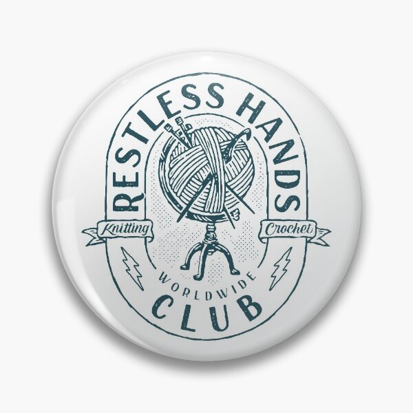 Item preview, Restless Hands Club Green designed and sold by martin-up-north.