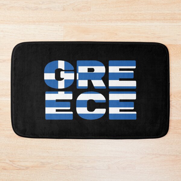 Item preview, Greece Flag Text designed and sold by OldDannyBrown.