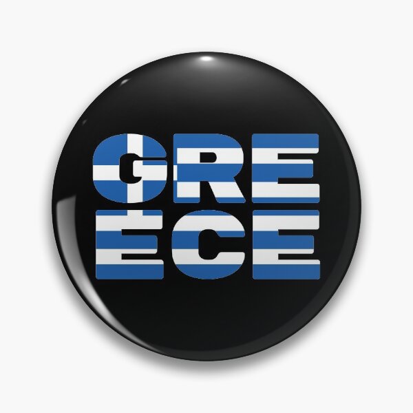 Item preview, Greece Flag Text designed and sold by OldDannyBrown.