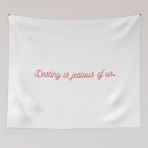 Item preview, Destiny is jealous of us (red) designed and sold by AlexiaArts.