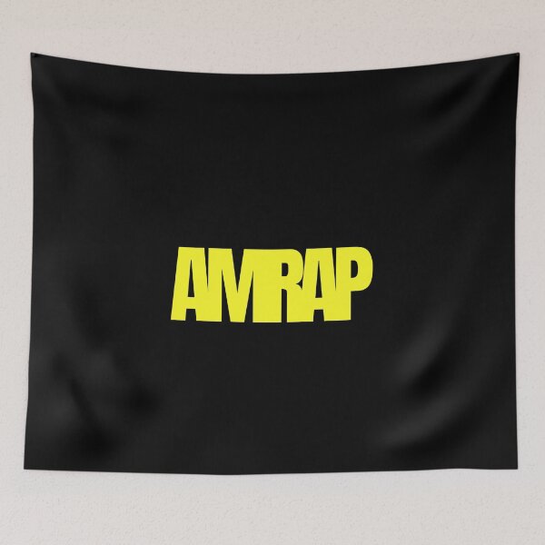 Item preview, AMRAP XXL SQUISHY Yellow designed and sold by HeavyLiftGift.