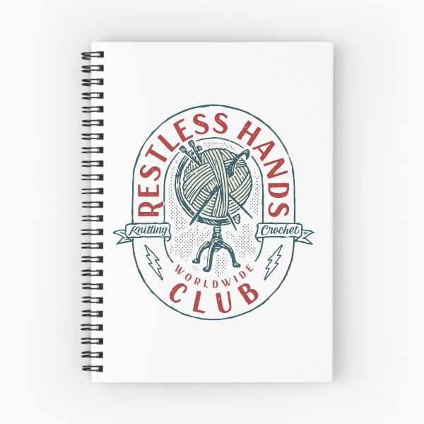 Item preview, Restless Hands Club Red designed and sold by martin-up-north.