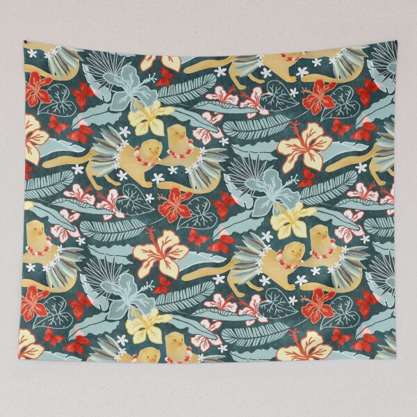 Item preview, Hula Dancing Mongooses in Hawaii  designed and sold by Perrin Le Feuvre.