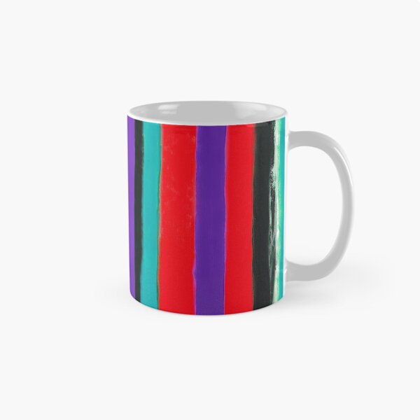 Item preview, Color composition F - stripes in acrylic designed and sold by Psychopeeet.
