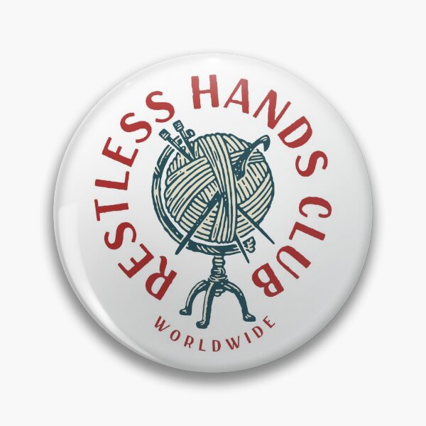 Item preview, Restless Hands Club # 2 Red designed and sold by martin-up-north.