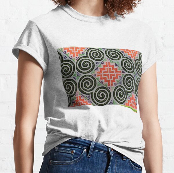 Hmong Embroidery Classic T-Shirt