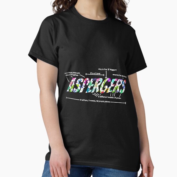 Item preview, Asperger's Finer Details designed and sold by BinFireBrigade.