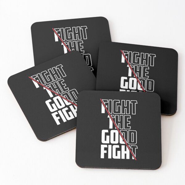 Item preview, Fight the good fight shirt designed and sold by glitchman2.