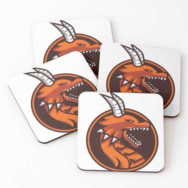 Item preview, Beautiful Dragon Button Logo  designed and sold by altamash786.