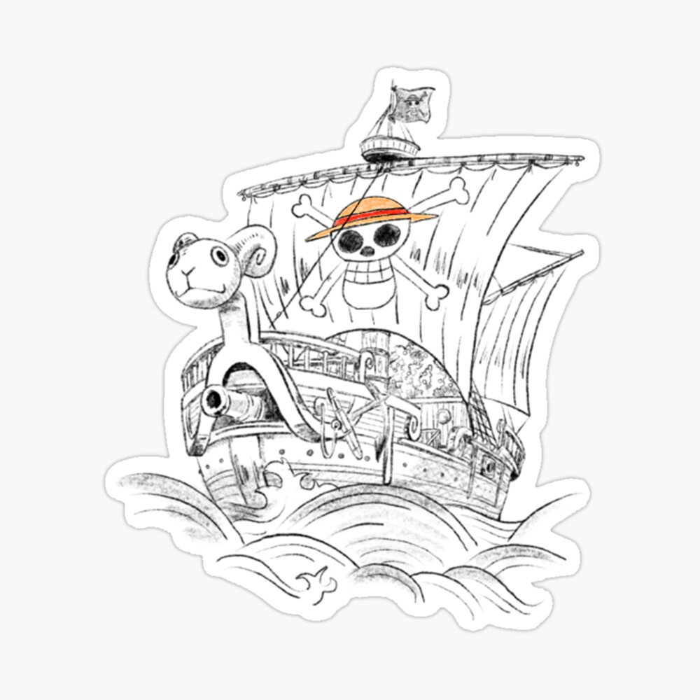 One Piece - Merry and Sunny  One piece tattoos, One piece drawing, One  piece logo