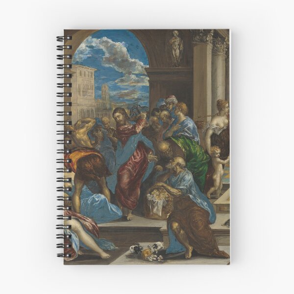 Item preview, Christ Cleansing the Temple - El Greco (Domenikos Theotokopoulos) designed and sold by Kerras Kjobed.