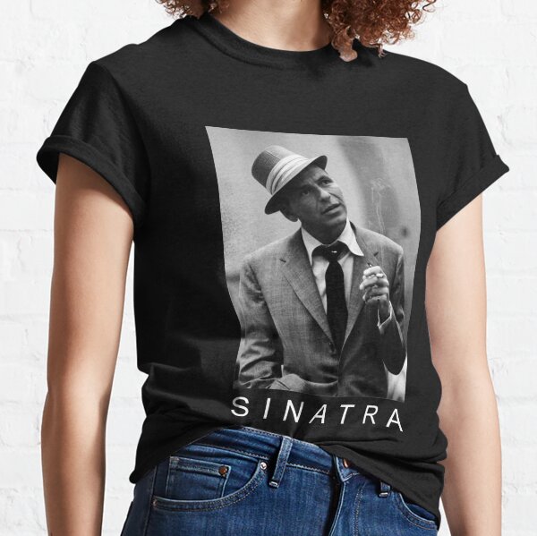 Vintage 70s Frank Sinatra Old Blue Eyes is Back Frankie Tee T