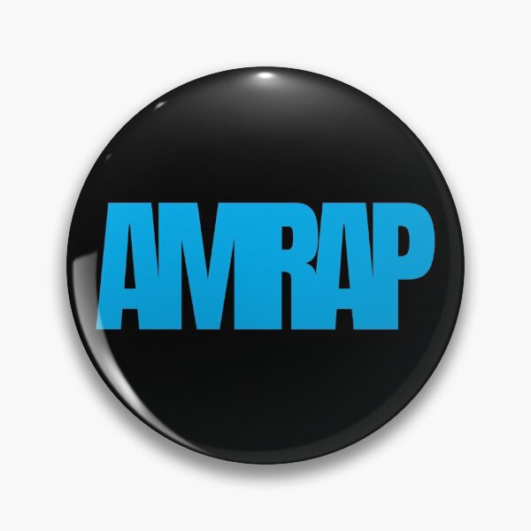 Item preview, AMRAP XXL SQUISHY Blue designed and sold by HeavyLiftGift.