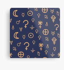 Astrology Metal Print