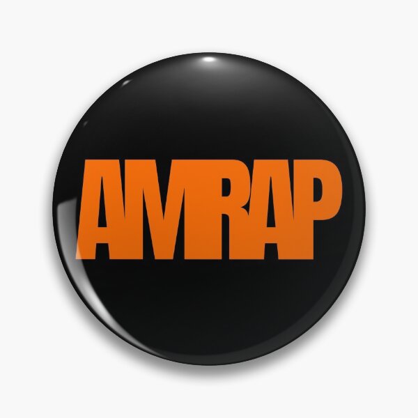 Item preview, AMRAP XXL SQUISHY Orange designed and sold by HeavyLiftGift.