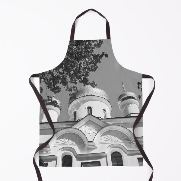 Item preview, Orthodox church with shining domes on a bright summer day  designed and sold by helenkaiy.