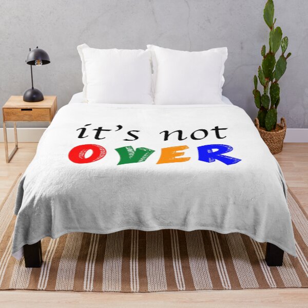 Item preview, Its Not Over Tshirt Design designed and sold by Designs by Suzanne.