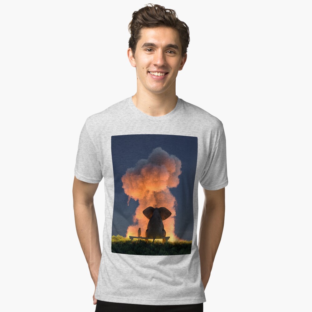 Item preview, Tri-blend T-Shirt designed and sold by mikekiev.