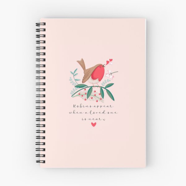 Item preview, Robins appear when a loved one is near print designed and sold by littlecatcreate.