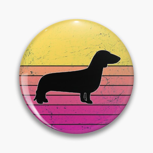 Item preview, dachshund sunset vintage style designed and sold by Te-designer.