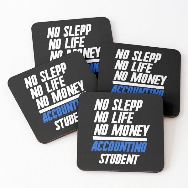 Item preview, No Sleep No Life No Money Accounting Student - Funny Accountant Taxes Auditor designed and sold by Alaadin Bendali Braham.