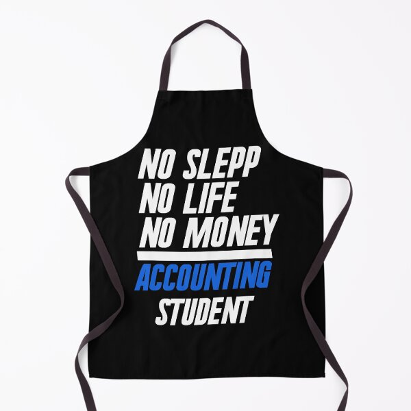 Item preview, No Sleep No Life No Money Accounting Student - Funny Accountant Taxes Auditor designed and sold by Alaadin Bendali Braham.