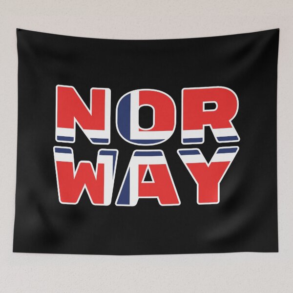 Item preview, Norway Flag Text designed and sold by OldDannyBrown.