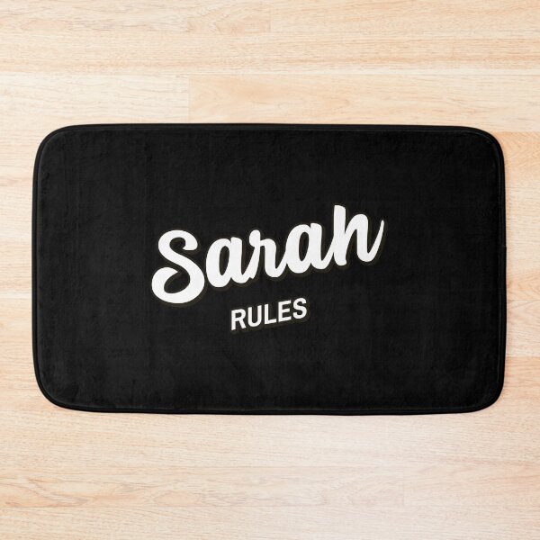 Item preview, Sarah rules custom name designed and sold by CrazyHowCool.