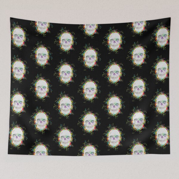 Item preview, Colorful Skull  designed and sold by Jun  Gallano.