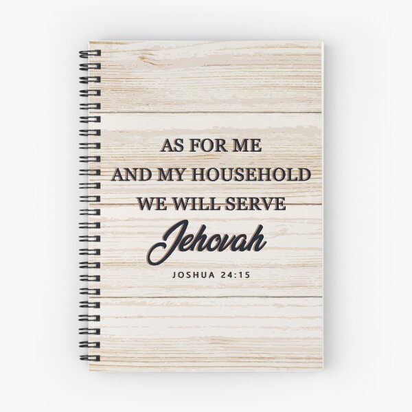 Aperçu de l'œuvre Quant à moi et ma maison, nous servirons JÉHOVAH - Josué 24:15 créée et vendue par KA DESIGNS.