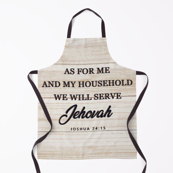 Item preview, As for me and my household we will serve JEHOVAH - Joshua 24:15 designed and sold by KA DESIGNS.