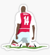 Thierry Henry at White Hart Lane Sticker