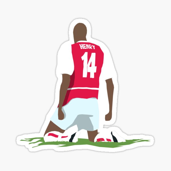 Thierry Henry at White Hart Lane Sticker