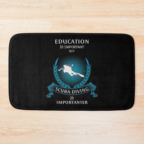 Item preview, Education is Important but Scuba Diving Is Importanter  designed and sold by xtocky.