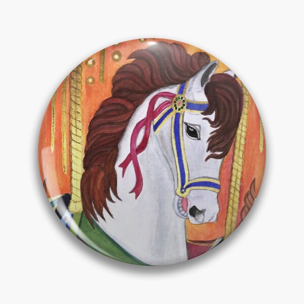 Item preview, Anna's Carousel Horse by Judy Richardson 2019 designed and sold by JRtreasures.