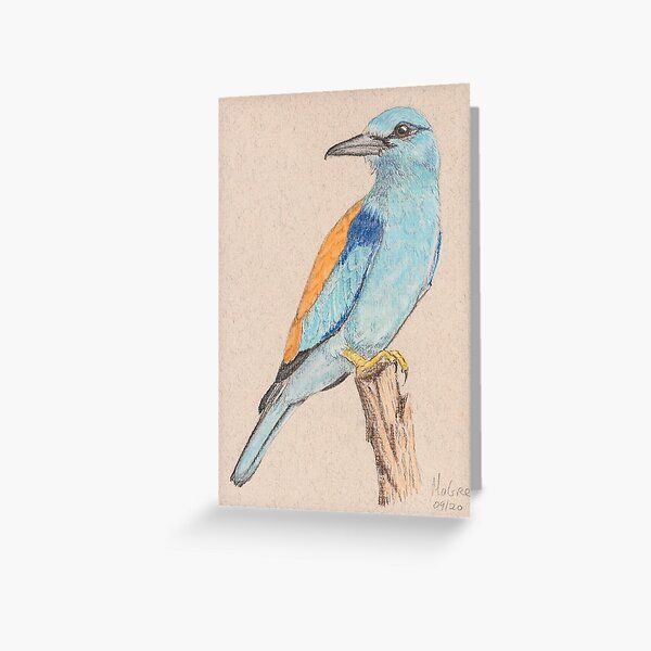 Roller/Rollier Greeting Card
