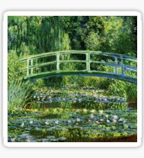 Monet - Water Lilly Pond (1900) Sticker