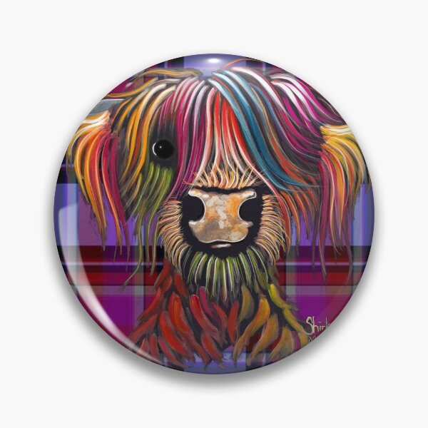 Item preview, SCoTTiSH HiGHLaND CoW ' TaRTaN OLiVeR P ' BY SHiRLeY MacARTHuR designed and sold by Shirley MacArthur Art.