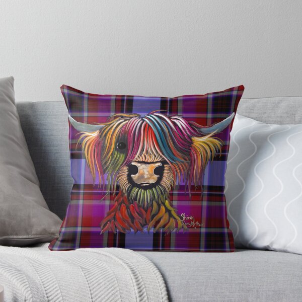 Item preview, SCoTTiSH HiGHLaND CoW ' TaRTaN OLiVeR P ' BY SHiRLeY MacARTHuR designed and sold by Shirley MacArthur Limited.