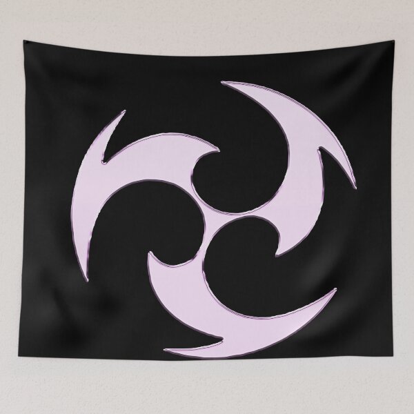 Item preview, Genshin Impact Symbol Element Electro Lightning - Inazuma - Pastel Colours designed and sold by Fregoulix.