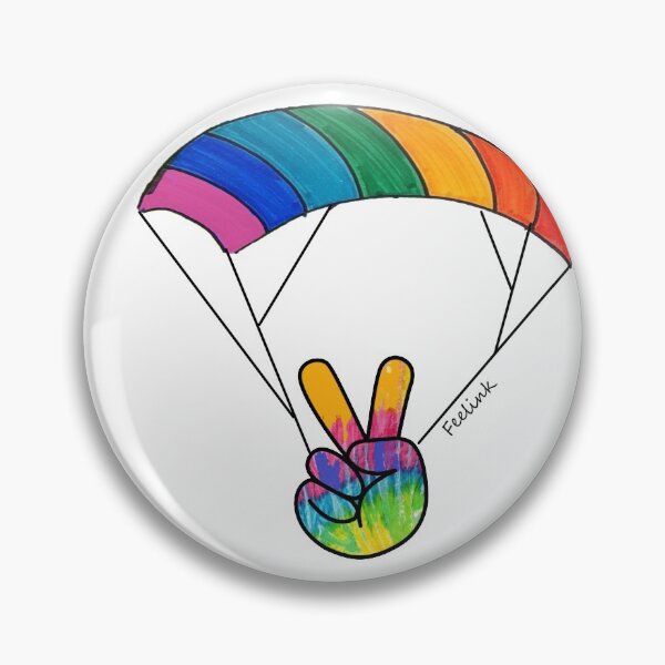 Item preview, Paragliding Paragliding Peace and Love designed and sold by DoraISI.