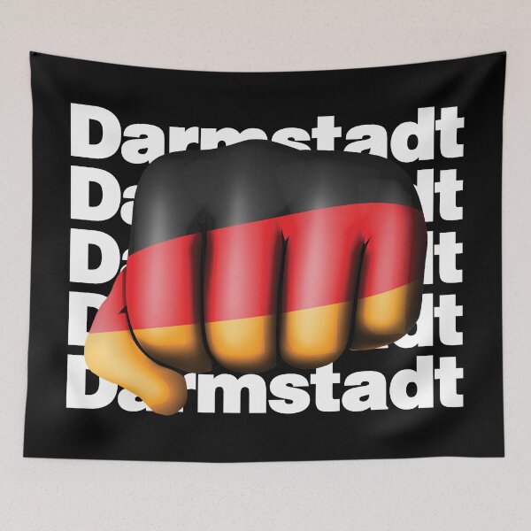 Item preview, Strong Darmstadt Germany Fist Deutschland Flag  designed and sold by elhefe.