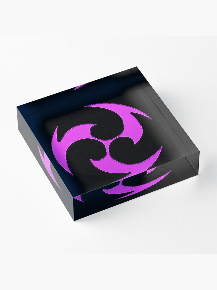 Genshin Impact Symbol Element Electro Lightning - Inazuma - Vibrant Colours  by Fregoulix, Redbubble